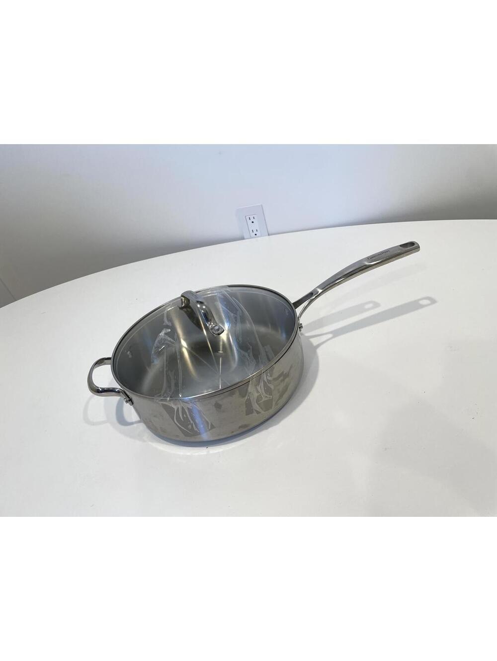 GreenPan 5-Quart Stainless Steel Sauté Pan with Lid